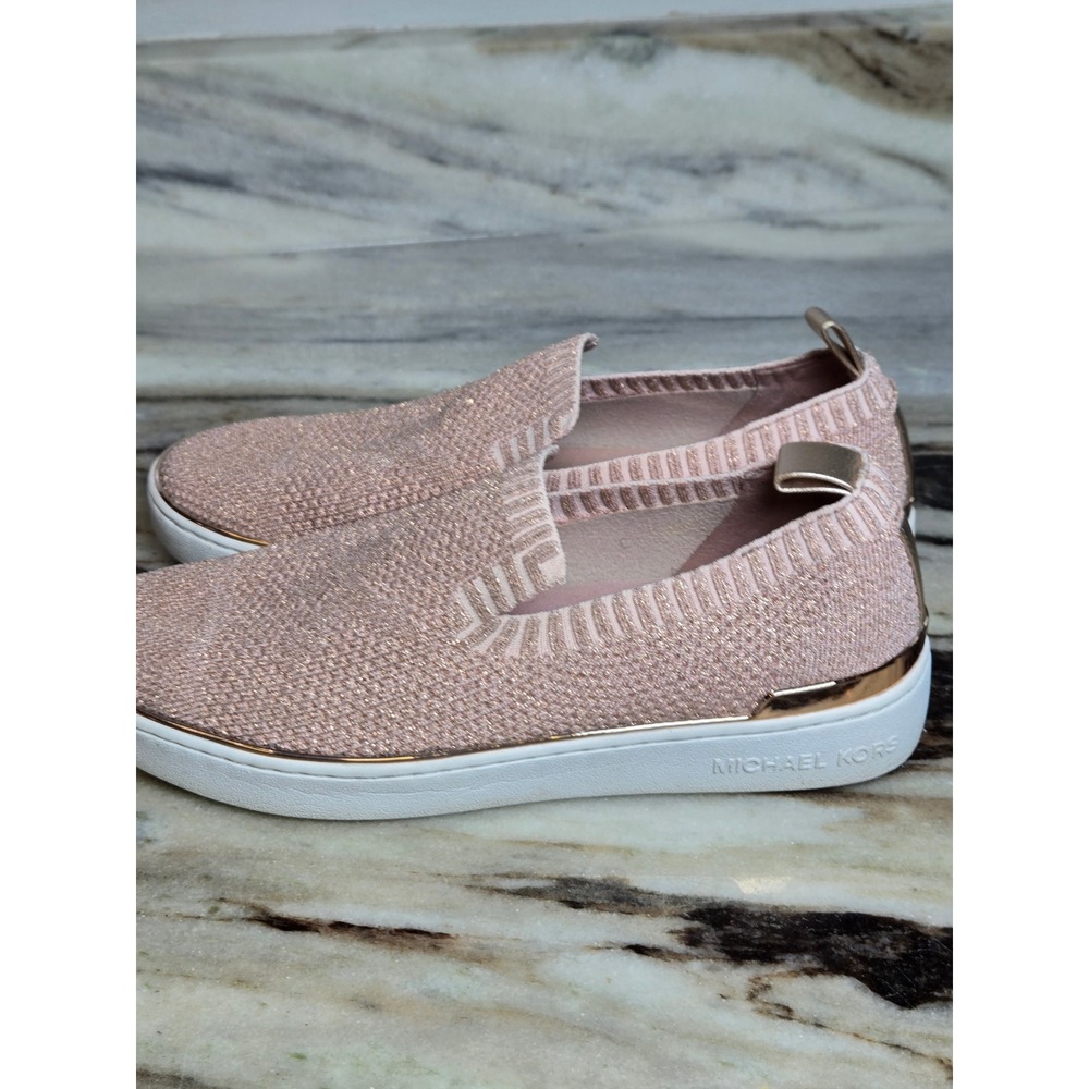 Michael Kors Blush Pink Slip-On Sneakers - Picture 8 of 12